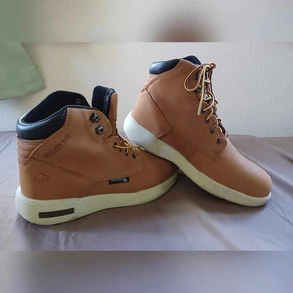 A NWOT - Wolverine Mens Kickstart Waterproof 6 inch Construction Boot - Picture 3 of 13